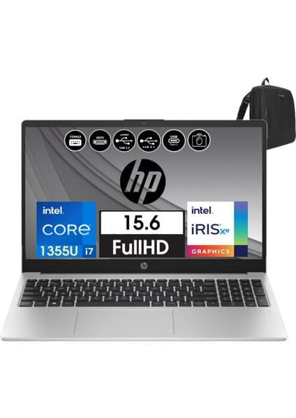 Hp 250 G10 Intel Core I7-1355U 64GB 256GB SSD 15.6\