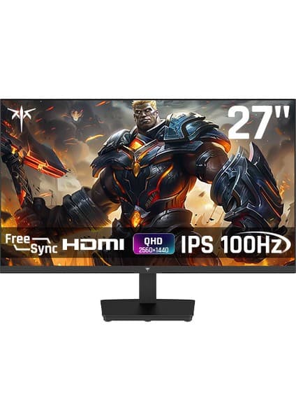 KTC H27T27 27" 100 Hz (HDMI + Dısplay Port ) 2560×1440 Freesync WQHD IPS Flat Monitör 5