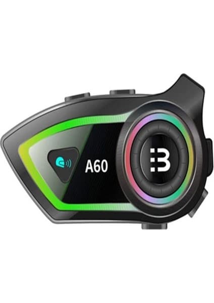 Deanb A60 IP67 Su Geçirmez HD Stereo Ses RGB 5.3 BT Motosiklet Kulaklık Motor Kask İNTERKOM Kulaklığı