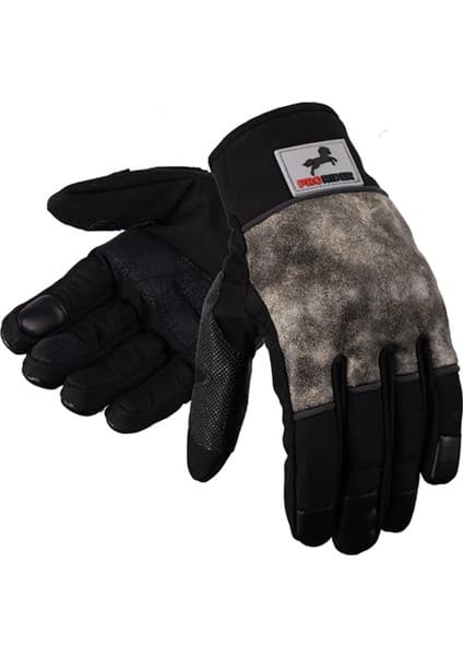 Motoanl Motosiklet Eldiveni Softjel Kumaş Soft Koruma Telefon Dokunmatik Siyah Brown Motor Eldiven