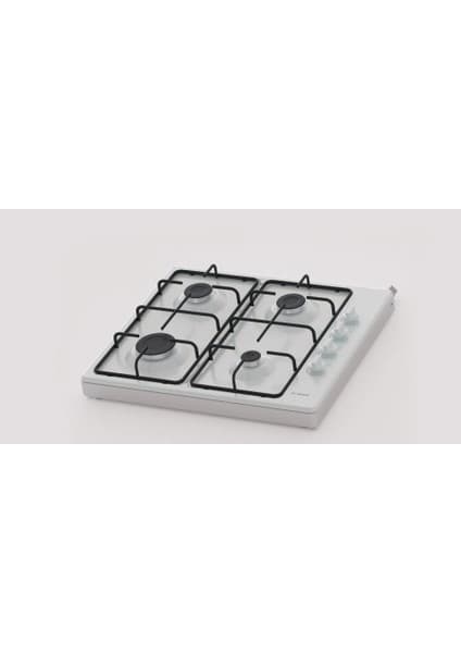 Bosch PBP0C2K80O Set Üstü 4 Gözü Gazlı Beyaz Ocak