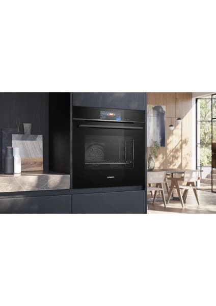Siemens HB778G3B1 IQ700 Ankastre Fırın 60 x 60 cm Siyah