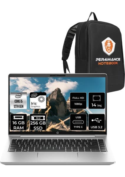 Hp Probook 440 G9 Intel Core I5 1235U 16GB 256GB SSD 14\