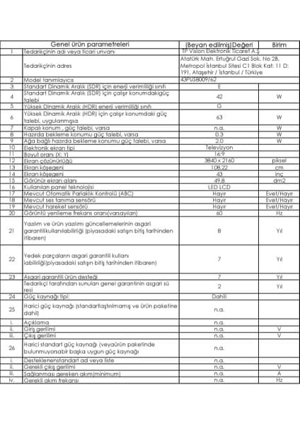 Philips 55PUS8009 55'' 138 Ekran Uydu Alıcılı 4K Ultra HD LED TV 8