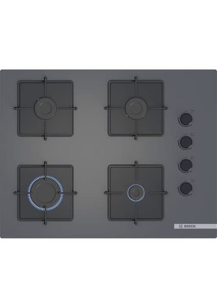 Bosch POP7C9P30O Antrasit Cam Ankastre Ocak