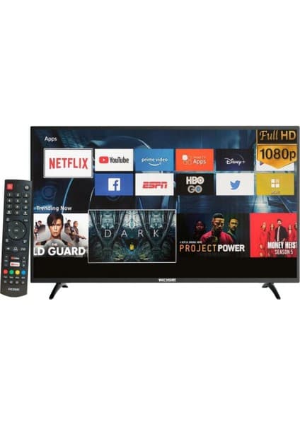 Rose ATV-332 32" 81 Ekran Dahili Uydu Alıcılı HD Ready Smart LED TV