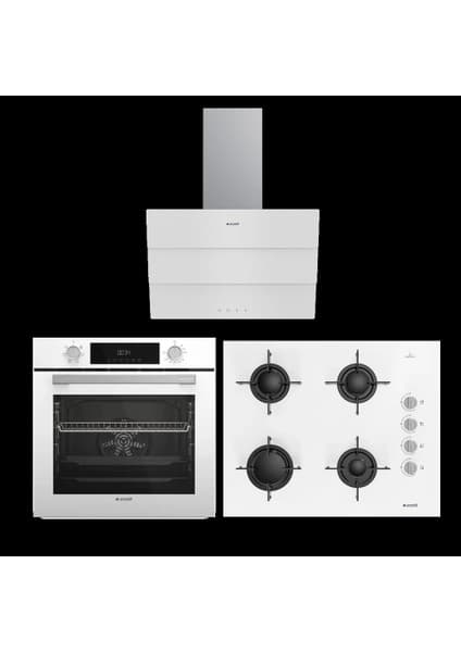 Arçelik Beyaz Uygun Cam Ankastre Set