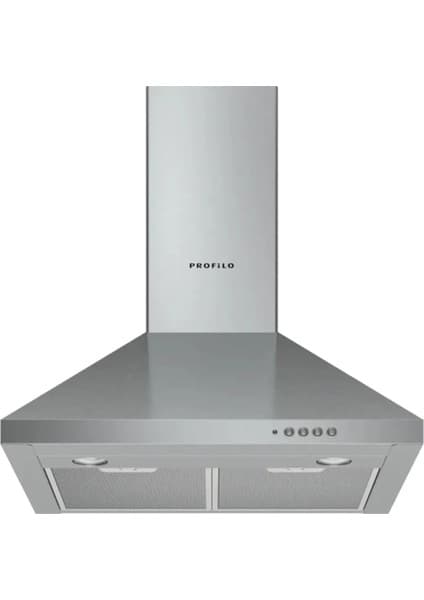 Profilo DVP6C451 D Enerji Sınıfı 60cm Paslanmaz Çelik Duvar Tipi Davlumbaz