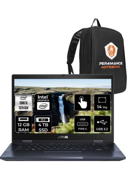 Asus Expertbook B3 Flip Intel Core I5 1335U 12GB 4tb SSD 14\