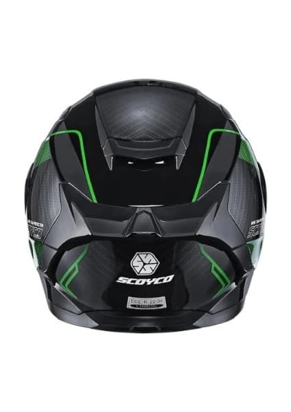 Scoyco 871 Ghost Full Face Kask 8