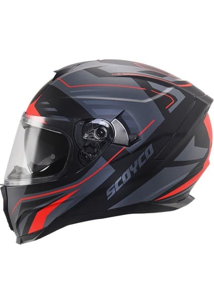 Scoyco 869 Wind Full Face Kask 6