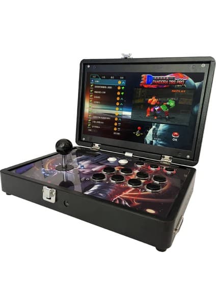 İdragon Idragon® Pandora Box-01, 720P Hd 14 Inç Ekranlı Taşınabilir Oyun Konsolu Retro Atari 20000 Retro Oyun