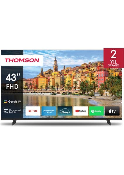 THOMSON 43FG2S14 43" 109 Ekran Uydu Alıcılı Full HD TV
