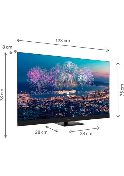 THOMSON 50QG6C14 50" 126 Ekran Uydu Alıcılı 4K Ultra HD Google Smart QLED Plus TV 7