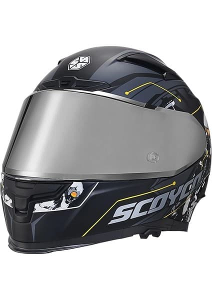 Scoyco FF-871 Cyber Full Face Motosiklet Kaskı 7