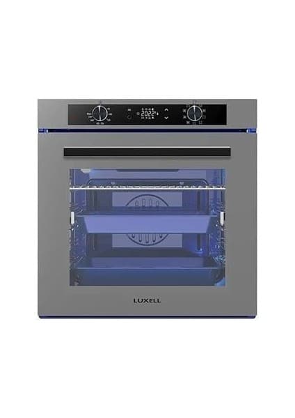 Luxell A-68 Sgf3 Platinum Metalik Gri 88 Litre Ankastre Dijital Fırın (9+1 Programlı)