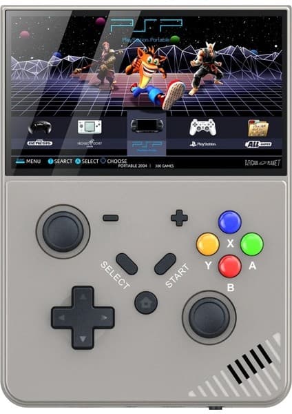 Newdaki R43 Pro M18 Taşınabilir Oyun Konsolu 64 GB , 4.3 Inç Ekran ,4.3 Linux Emuelec , 20261 Yüklenmiş Oyun