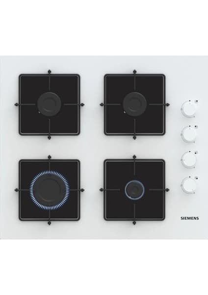 Siemens EO6C2PP30O Sert Cam Ankastre Ocak Beyaz