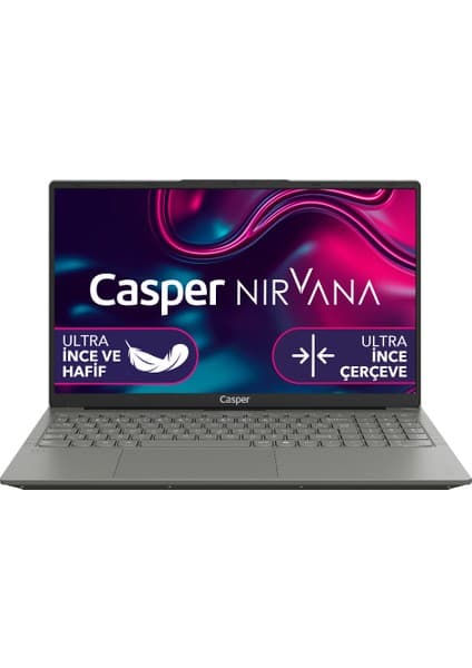 Casper Nirvana X600.7430-8U00X-G-F Amd Ryzen 5-7430U 8gb Ram 250GB SSD Freedos