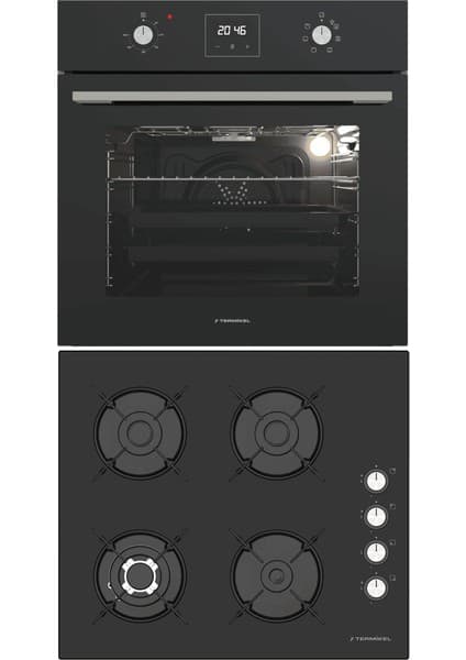 Termikel Ankastre Set (Bo O64D5C B + Bh P6194C B)