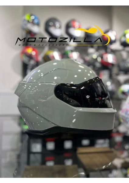Shark Skwal I3 Nardo Gri Ledli Kask (+1 Siyah Vizör)