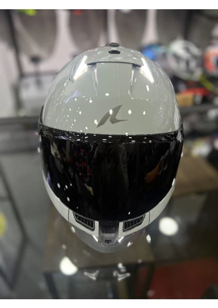 Shark Skwal I3 Nardo Gri Ledli Kask (+1 Siyah Vizör) 8