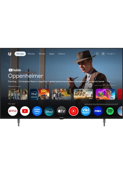 Arçelik A50 E 795 B 43" 109 Ekran Uydu Alıcılı 4K Ultra HD Google Smart LED TV