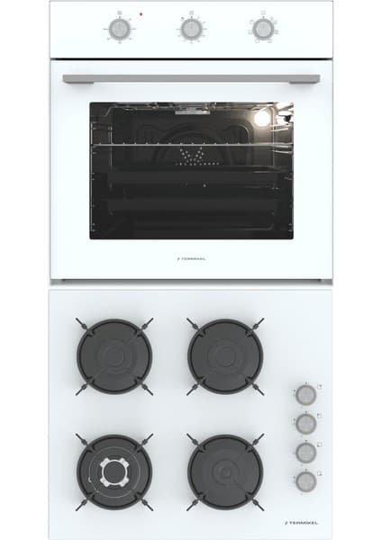 Termikel Ankastre Set (Bo O6435C W + Bh P6194C W)