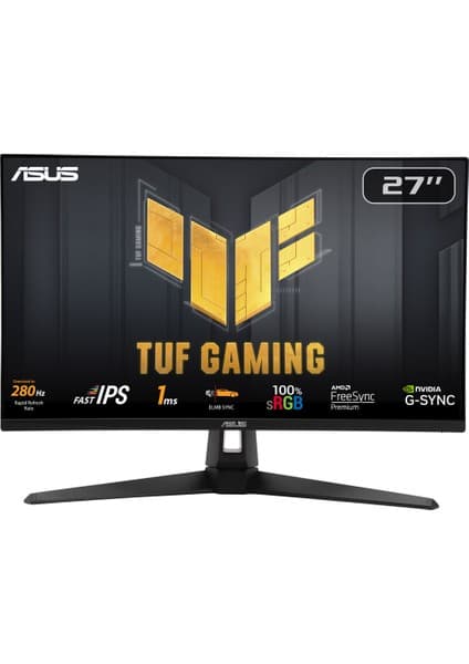 Asus TUF Gaming VG279QM1A 27 inç 280 Hz 1ms Full HD Adaptive Sync FAST IPS Gaming Monitör