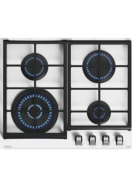 Teka Gzc 64320 Xbc Wh Wok Gözlü Beyaz Ankastre Cam Ocak