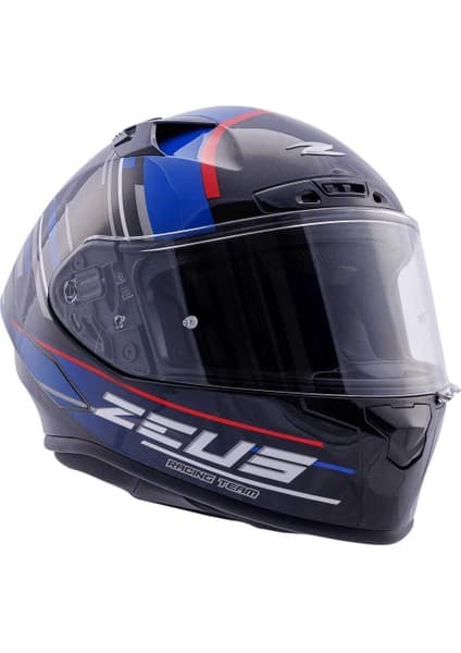 Zeus KASK/ZS-826 Pearl Black BK15 Blue