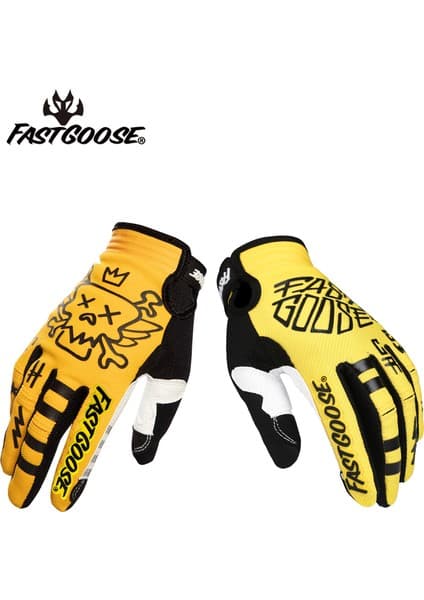 Liangduo Shop Kumral Stili Xl Boyutu Fastgoose Fh Dh Mx Gp Bmx Mtb Motosiklet Motokros Eldiven Off Road Yarış Pro Yokuş Aşağı Spor Bisiklet Bisiklet Bisiklet Bisiklet Eldiveni (Yurt Dışından)
