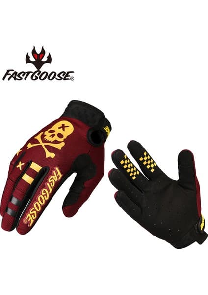 Liangduo Shop Kırmızı Stil Xl Boyutu Fh Fastgoose Yetişkin Motokros Eldiven Yarış Dirtpaw Bisiklet Eldiven Bmx Atv Enduro Yarış Off-Road Dağ Bisikleti Bisiklet Guantes (Yurt Dışından)