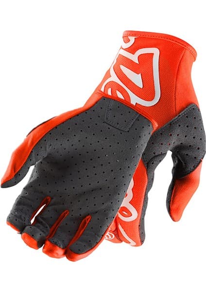 Liangduo Shop Turuncu Tarzı S Beden Motosiklet Eldivenleri Nefes Tam Parmak Yarış Eldivenleri Açık Spor Koruma Sürme Çapraz Kir Bisiklet Eldiven Guantes Moto (Yurt Dışından)