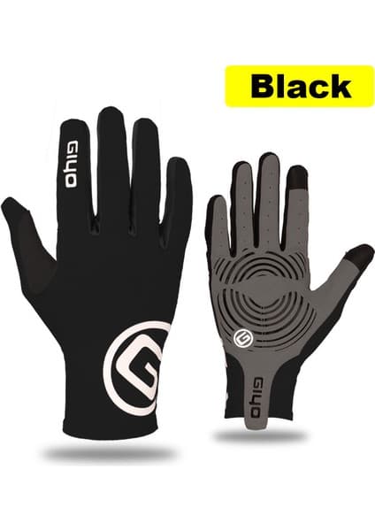 Liangduo Shop C010202-SIYAH Stil L Boyutu Bisiklet Eldiveni Parmaksız Yarım Parmak (Yurt Dışından)