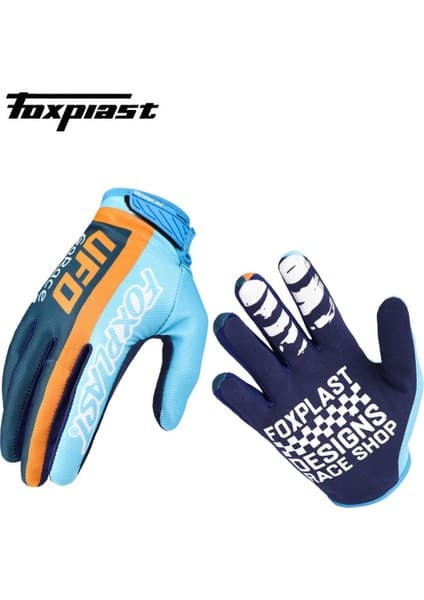 Liangduo Shop No.7 Tarzı L Boyutu Foxplast Kafatası Motosiklet Yarış Eldivenleri Mx Bmx Mtb Kir Bisiklet Eldiven Moto Çapraz Kemikler Yarış Eldiven Yüksek Li Sürme Guantes Erkek (Yurt Dışından)