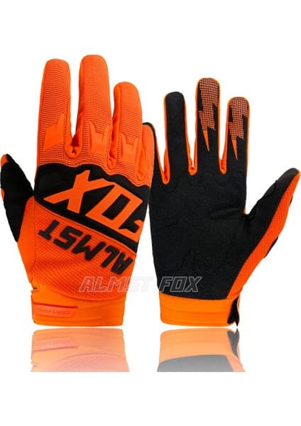 Liangduo Shop 08-Turuncu Tarzı Xl Boyutu 2021 Almst Fox Off-Road Mx Bisiklet Eldiveni Enduro Downhill Yarış Rider Bisiklet Eldiven Motokros Bmx Atv Mtb Guantes Mens Için (Yurt Dışından)