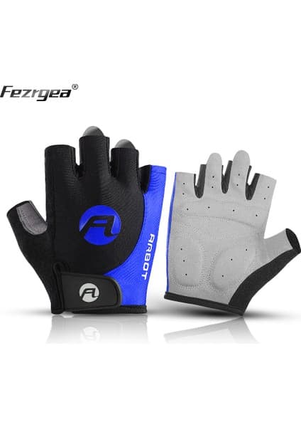 Liangduo Shop Gri Tarzı Xl Boyutu Açık Hava Sporları Bisiklet Eldiveni Erkek ve Kadın Spor Kaymaz Sürme Tam Parmak Bisiklet Nefes Dokunmatik Ekran Eldiveni (Yurt Dışından)