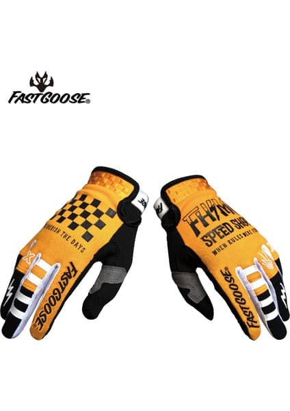 Liangduo Shop Altın Tarzı L Boyutu Fastgoose Fh Dh Mx Gp Bmx Mtb Motosiklet Motokros Eldiven Off Road Yarış Pro Yokuş Aşağı Spor Bisiklet Bisiklet Bisiklet Bisiklet Eldiveni (Yurt Dışından)