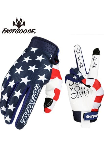 Liangduo Shop Mavi Stil L Boyutu Venom Motokros Eldivenleri Dirtpaw Off-Road Bisiklet Yarış Eldiveni Dh Mx Mtb Fastgoose Drit Bisiklet Eldiveni Motosiklet Moto Spor Eldiveni (Yurt Dışından)
