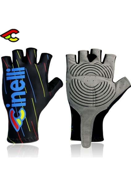 Liangduo Shop Stil-D Stili L Boyutu Çok Stil Döngüsü Yarım Parmak Eldiven Bisiklet Yaz Mtb Yol Bisikleti Eldivenleri Bisiklet Gym Fitness Kaymaz Spor Guantes Ciclismo (Yurt Dışından)