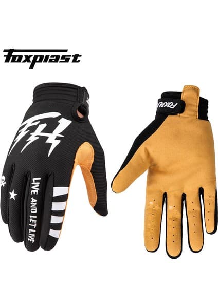 Liangduo Shop Pembe Tarzı Xxl 2023 Fastgoose Nefes Alabilen Erkek ve Kadın Bisiklet Eldivenleri Tüm Parmak Spor Bisiklet Motosiklet Motokros Yarış Eldivenleri Bisiklet (Yurt Dışından)