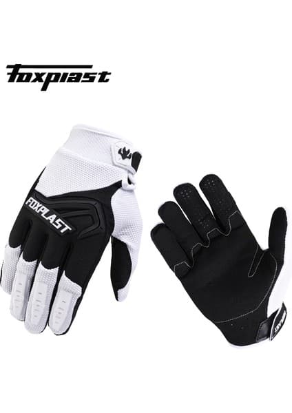 Liangduo Shop Beyaz Stil M Boyutu Fastgoose Motosiklet Uzun Eldiven S1 Yarış Takımı Eldivenleri Bmx Mtb Motokros Eldivenleri Erkek Kadın Mevsim Bisiklet Bisiklet Sürme Boyutu S-Xl (Yurt Dışından)