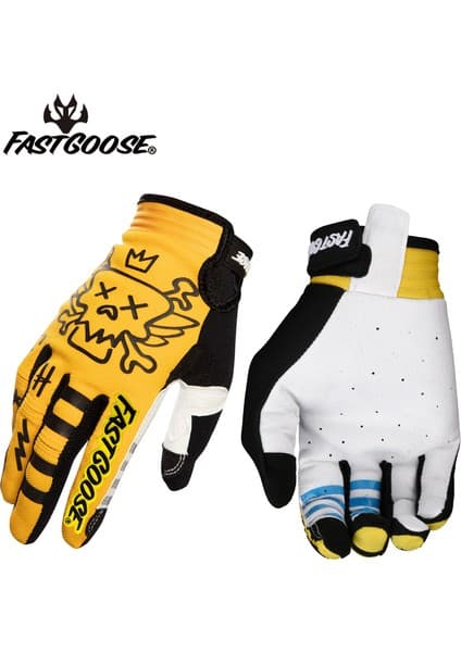Liangduo Shop Sarı Stil Xl Boyutu Fastgoose Dokunmatik Ekran Motosiklet Motokros Eldivenleri Motosiklet Sürme Bisiklet Eldiveni Mx Mtb Off Road Yarış Spor Bisiklet Eldiveni (Yurt Dışından)