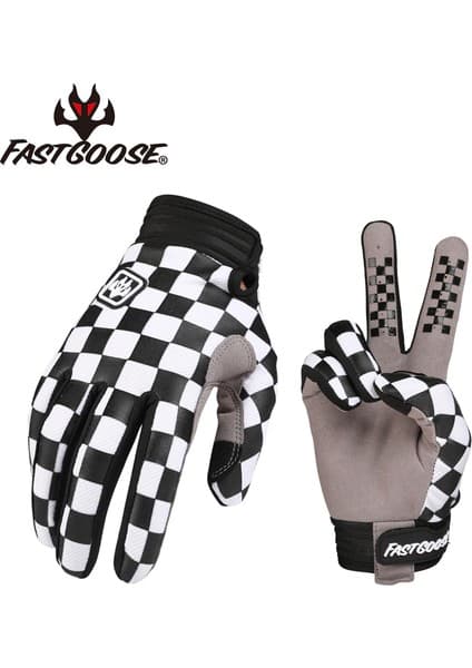 Liangduo Shop Fildişi Tarzı Xxl Fastgoose Motosiklet Eldivenleri Erkekler Yarış Moto Motosiklet Motokros Bisiklet Eldiveni Motosiklet Nefes Yaz Tam Parmak Guantes (Yurt Dışından)