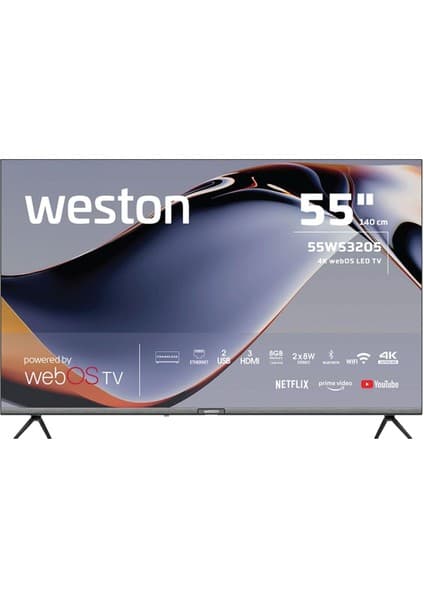 Weston 55WS3205 55" 140 Ekran 4K Ultra HD webOS LED TV