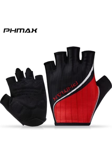Liangduo Shop PM-DPST-17802 Stili M Boyutu Phmax Erkekler Bisiklet Eldiveni Yarım Parmak Bisiklet Eldiveni Dayanıklı Bisiklet Eldiveni Şok Emici Parmaksız Spor Spor Eldivenleri (Yurt Dışından)
