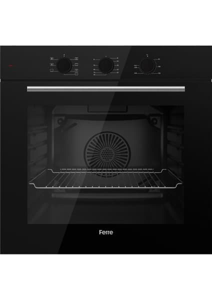 Ferre Flowart Bl Modüler Seriisi 3'lü Gri Ankastre Set ( QBL62CPR-BL138-D065 ) 8