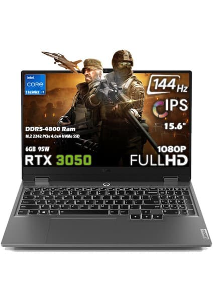 Lenovo Loq 15IRX9 Intel Core I7 13650HX 32GB 1tb SSD Rtx 3050 6gb (95W) 15.6\