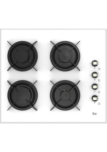 Teka Beyaz Cam Hel Lux 60 4 Gözlü Gazlı Ankastre Ocak